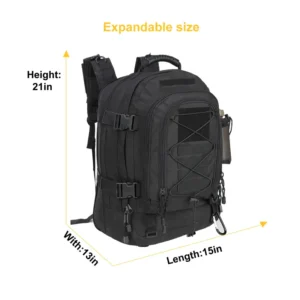 расширяемый тактический рюкзак molle
