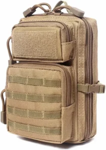 tan MOLLE utility pouch
