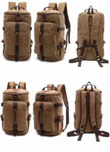 coyote brown good travel duffel backpack