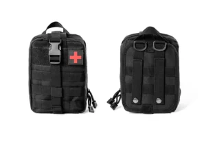 Black Small Trauma First Aid Kit Pouch