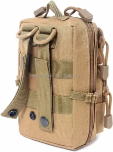 tan tactical attachment bag
