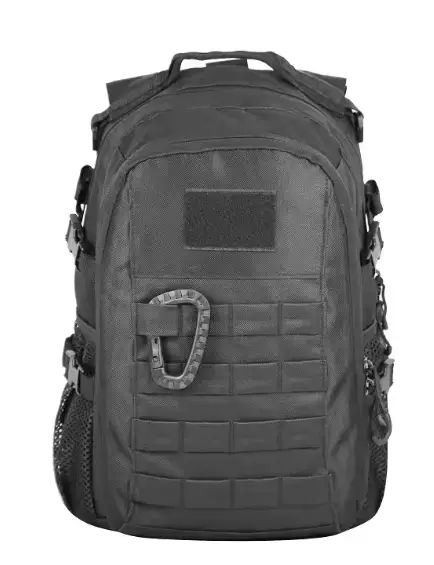 600D Polyester schwarz Tactical Backpack