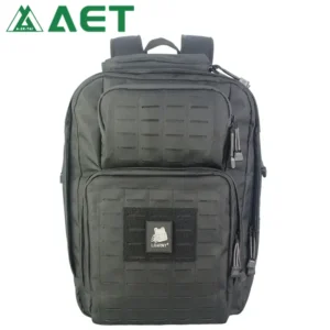 schwarzer taktischer Rucksack