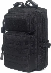 Black EDC Tactical Utility Pouch