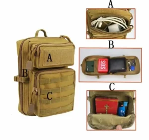 Multi-Pocket Mini Tactical Utility Bag