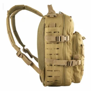 tan laser cut tactical assault pack
