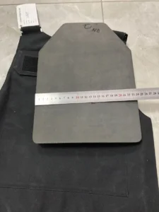 Ballistic plate on carrier