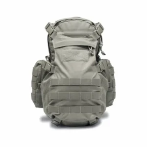 Gray Helmet-Carry Tactical Pack