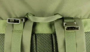 shoulder straps of an backpack