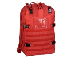 red MOLLE IFAK medic backpack