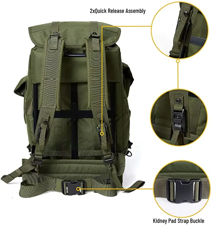Large ALICE Pack with External Frame