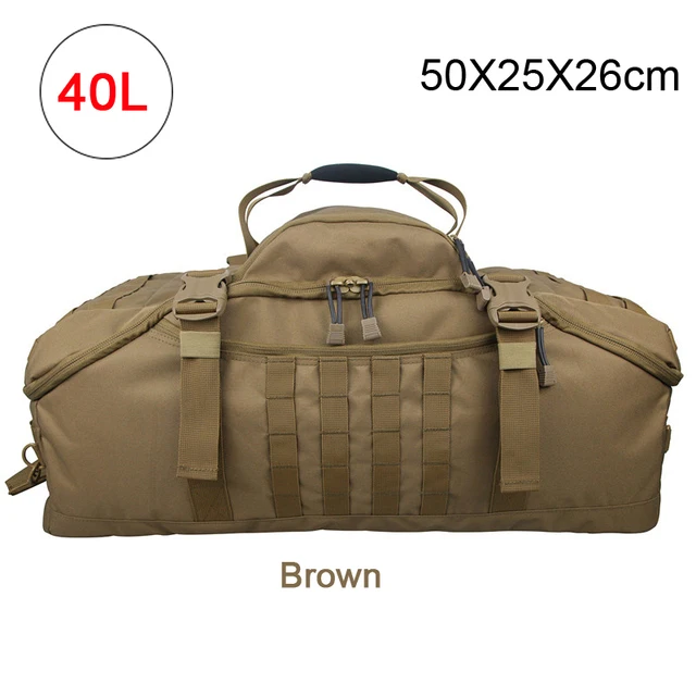40L Medium taktiska duffelväskor