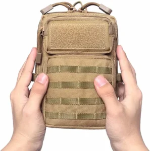 Tan MOLLE gear bag