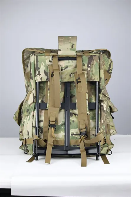 military rucksack with frame
