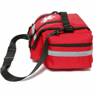 Red first aid bag