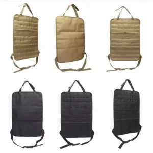 Organizador tático para o banco traseiro do automóvel