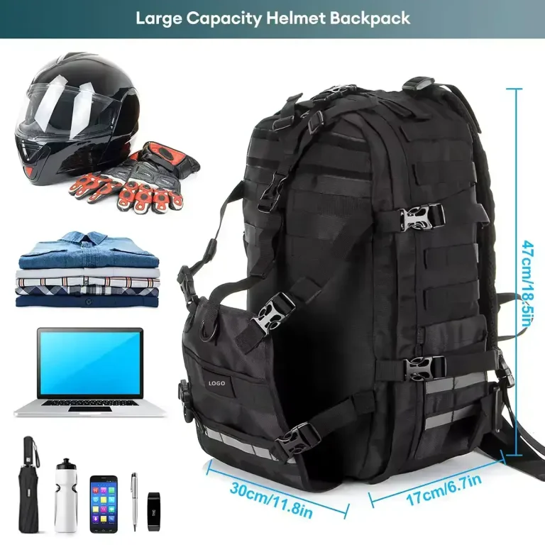 mochila para capacete de grande capacidade