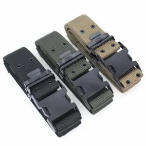 tactical web belts (black, olive, tan)