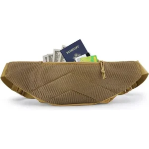 tan tactical edc waist bag