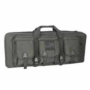 gray tactical soft rifle case