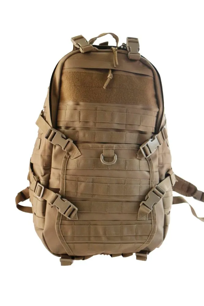 tactical backpack tan