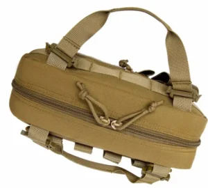 bolsa utilitária molle bronzeada