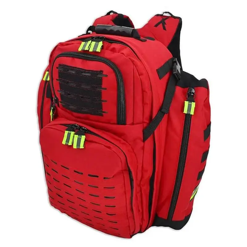 Red Tactical EMS Medical Backpack