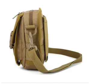 tactical shoulder bag with detachable strap