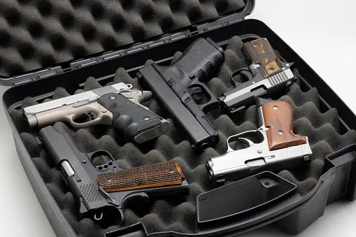 custodia rigida per pistola