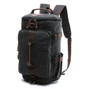 black large outdoor duffel backpack