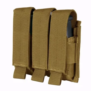 Pochette pour chargeur de pistolet triple tan