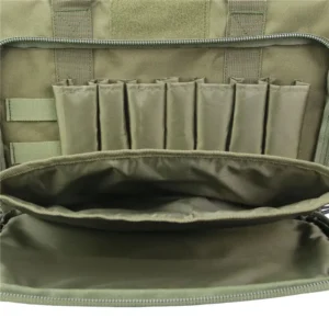 Dedicated pockets for magazine