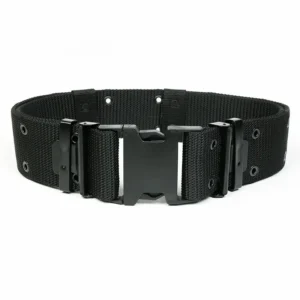 Black Tactical Quick-Release Belt