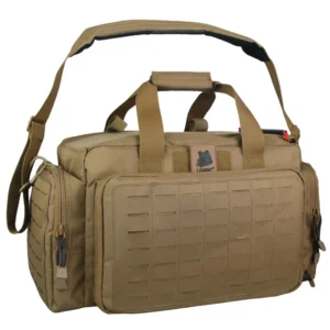 Coyote Brown Tactical Pistol Range Bag
