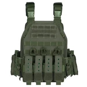 green tactical plate carrier