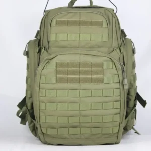 Heavy-Duty Tactical Rucksack with Helmet Carrier