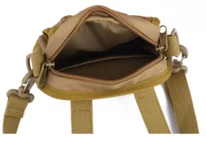 Zippered compartment for organized storage