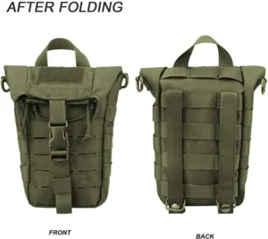 Foldable Tactical Hydration Pouch