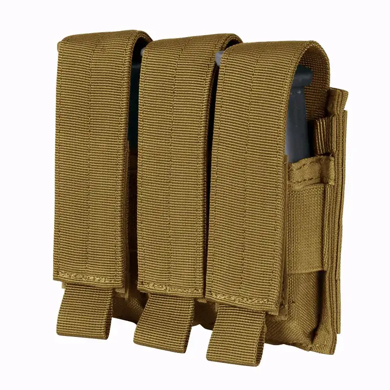 Pochette pour chargeur de pistolet triple tan