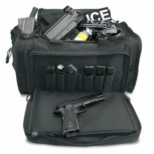 Black MOLLE Tactical Firearm Bag