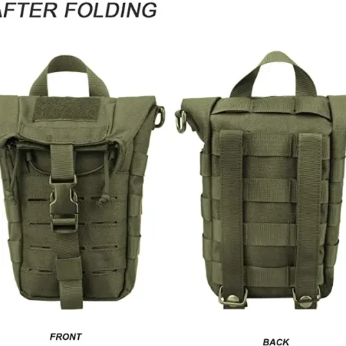 Foldable Tactical Hydration Pouch