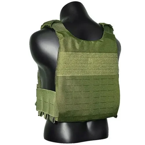 Green Adjustable MOLLE Plate Carrier