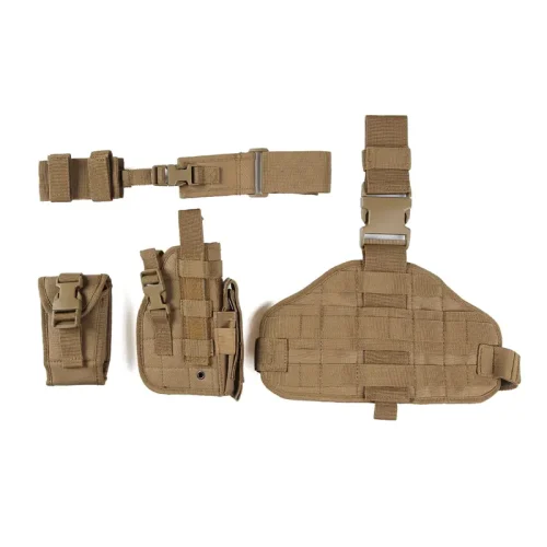 Modular Leg Holster with Mag Pouches