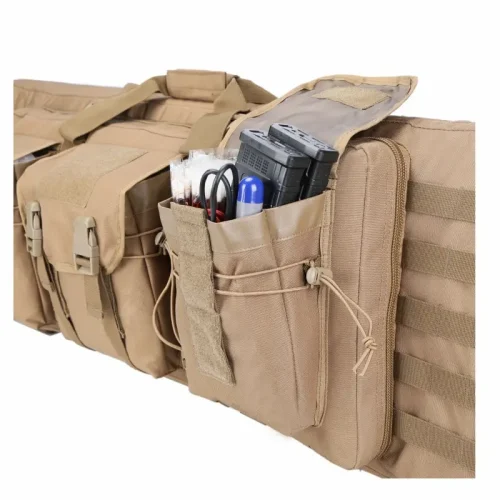 Soft Rifle Transport Case with Pouches