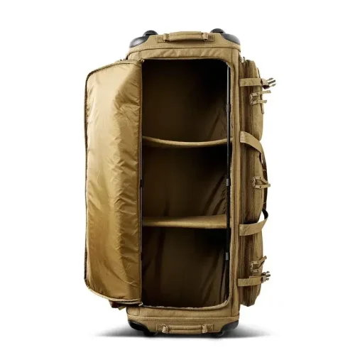 Bolsa táctica enrollable de despliegue color canela