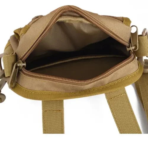 Zippered compartment for organized storage