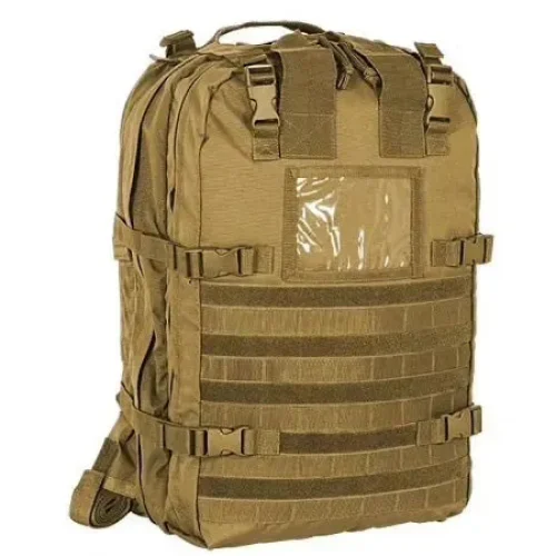 coyote brown MOLLE IFAK medic backpack
