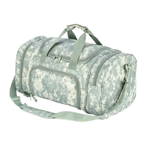 digital camo large tactical duffel bag