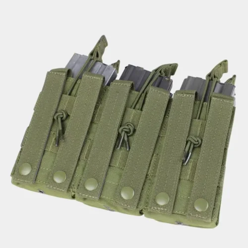 olive green tactical magazine pouch
