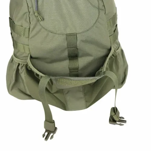 mochila tática com porta-capacete